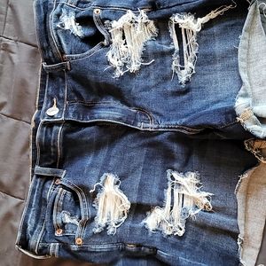 American eagle jean shorts